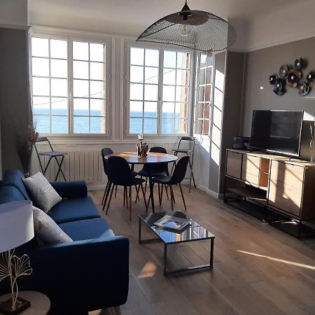 Au gré des marées, appartement face à la mer, classé 3 étoiles Ault Exterior foto
