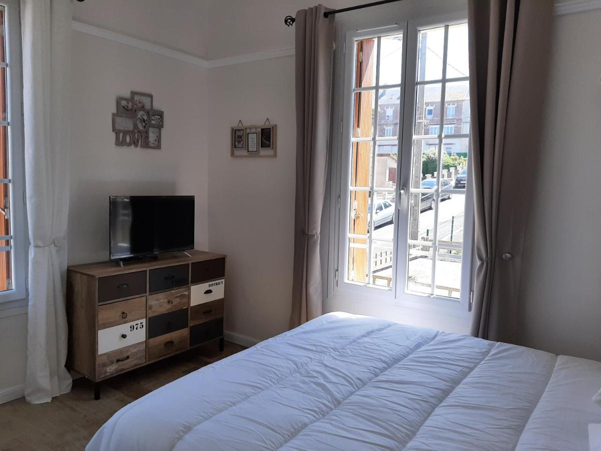 Au gré des marées, appartement face à la mer, classé 3 étoiles Ault Exterior foto