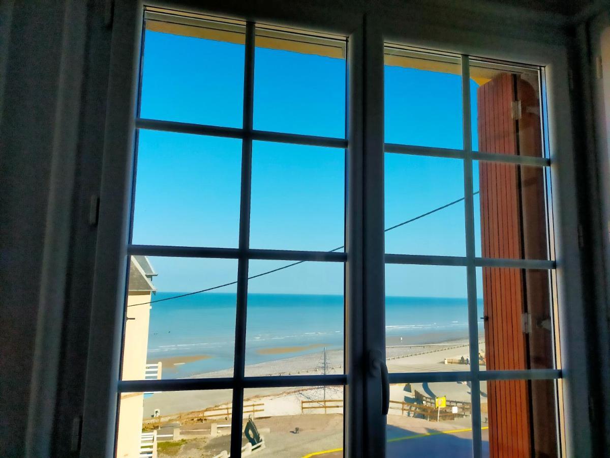 Au gré des marées, appartement face à la mer, classé 3 étoiles Ault Exterior foto